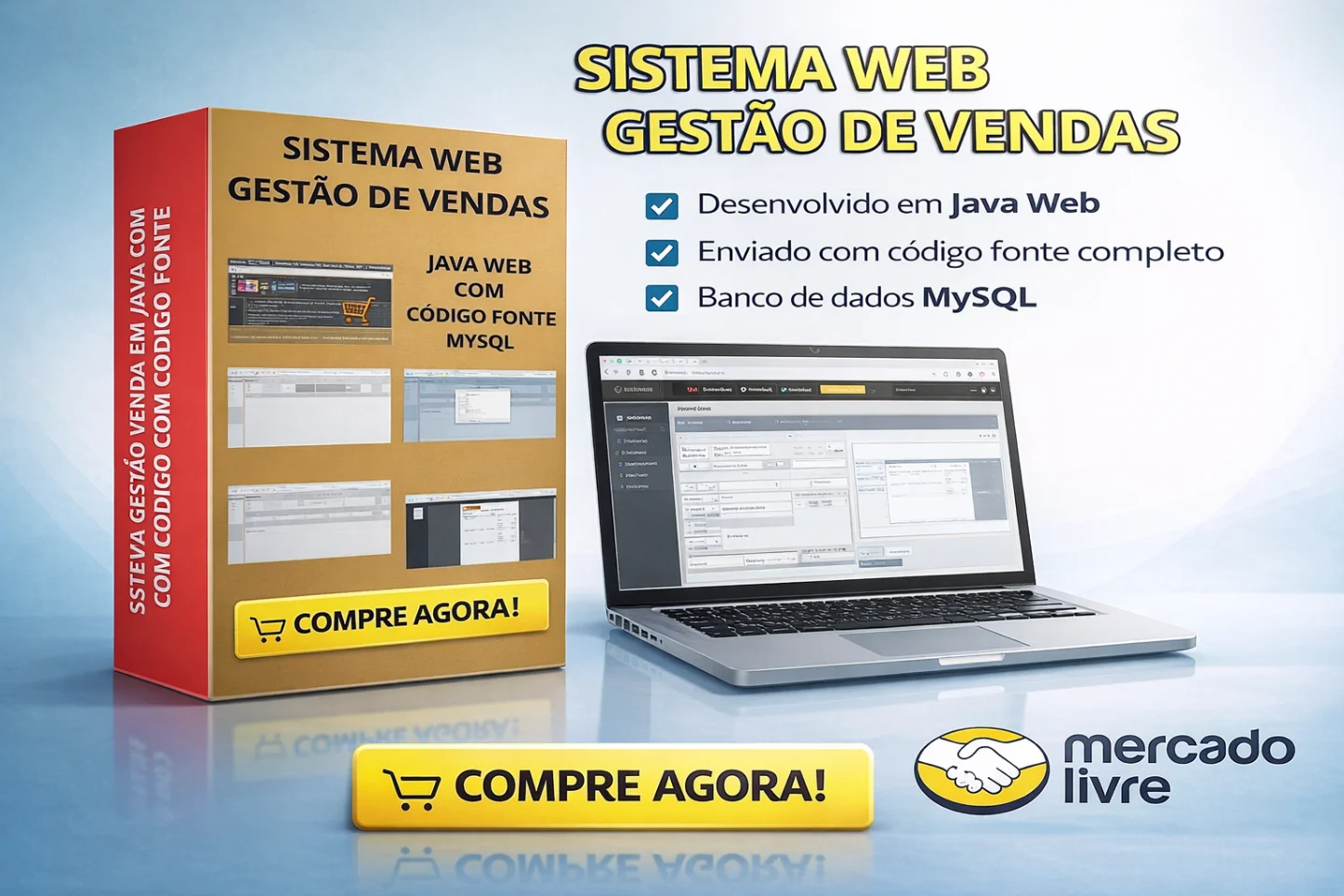 Sistema WEB em Java Código Programação