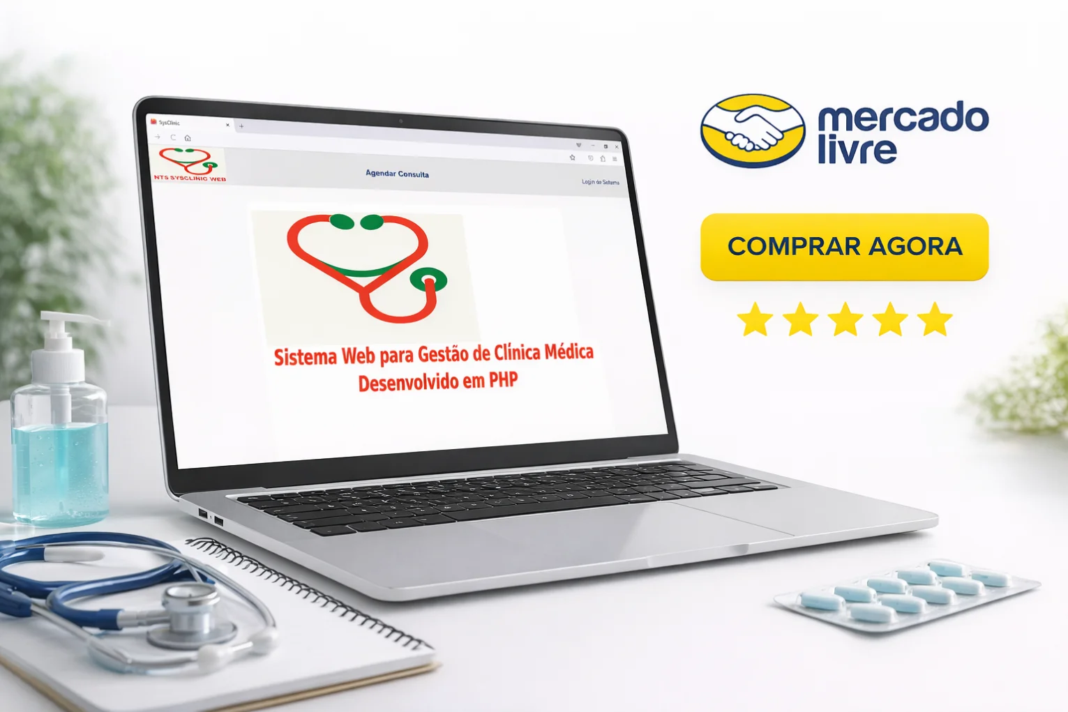 Sistema Gestão Clinica Médica SYSCLINIC